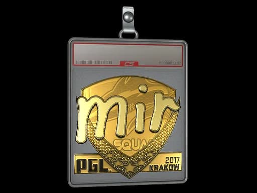 Sticker Slab | mir (Gold) | Krakow 2017