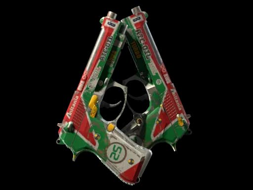 Dual Berettas | Twin Turbo (Battle-Scarred)