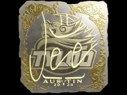 Sticker | Jee (Gold) | Austin 2025