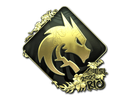 Sticker | Team Spirit (Gold) | Rio 2022