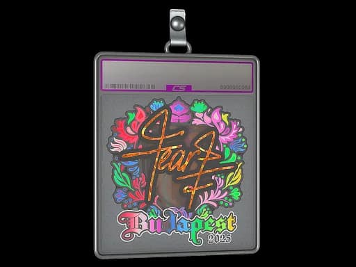 Sticker Slab | fEAR (Holo) | Budapest 2025