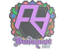 Sticker | Rare Atom (Embroidered) | Budapest 2025