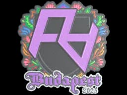 Sticker | Rare Atom (Embroidered) | Budapest 2025