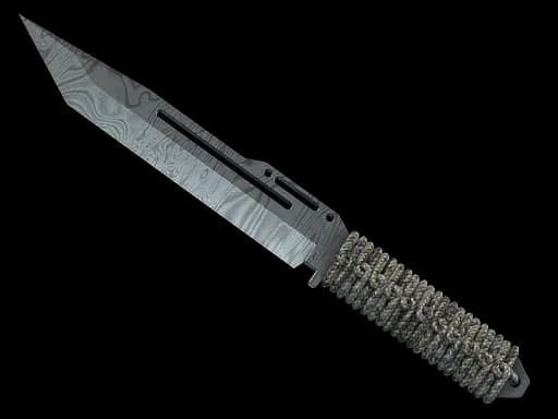 ★ Paracord Knife | Damascus Steel (Field-Tested)