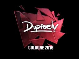 Sticker | dupreeh (Foil) | Cologne 2016