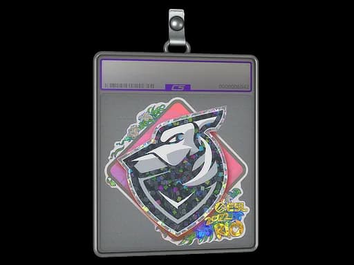 Sticker Slab | Grayhound Gaming (Glitter) | Rio 2022