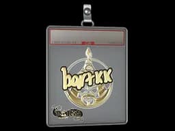 Sticker Slab | Bart4k (Gold) | Paris 2023