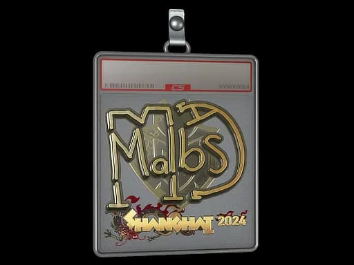 Sticker Slab | malbsMd (Gold) | Shanghai 2024