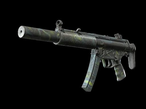 MP5-SD | Lime Hex (Well-Worn)
