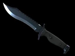★ Bowie Knife | Blue Steel (Well-Worn)