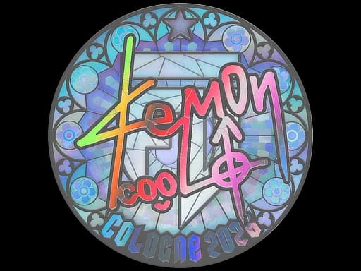Sticker | dem0n (Holo) | Cologne 2026
