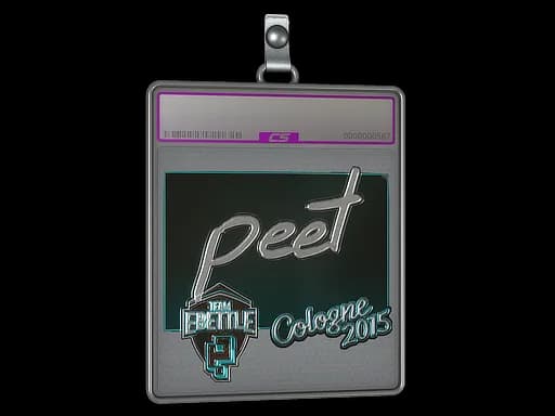 Sticker Slab | peet (Foil) | Cologne 2015