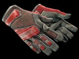 ★ Specialist Gloves | Crimson Web (Minimal Wear)