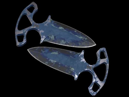 ★ StatTrak™ Shadow Daggers | Bright Water (Battle-Scarred)