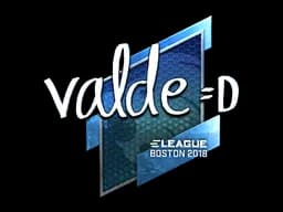 Sticker | v4lde (Foil) | Boston 2018