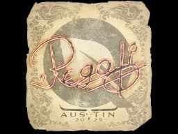 Sticker | regali | Austin 2025