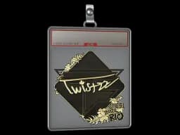 Sticker Slab | Twistzz (Gold) | Rio 2022