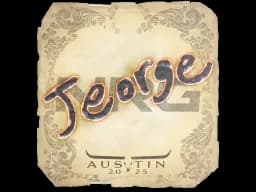 Sticker | jeorge | Austin 2025