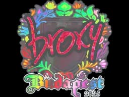 Sticker | broky (Holo) | Budapest 2025