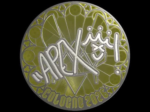 Sticker | apEX (Foil) | Cologne 2026