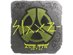Sticker | slaxz- (Foil) | Austin 2025