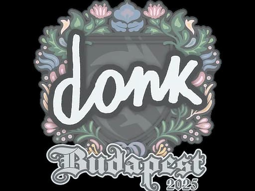Sticker | donk | Budapest 2025