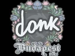 Sticker | donk | Budapest 2025