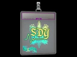 Sticker Slab | sdy (Holo) | Paris 2023