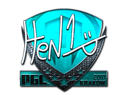 Sticker | HEN1 (Foil) | Krakow 2017