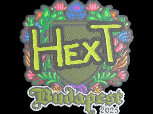 Sticker | HexT (Embroidered) | Budapest 2025