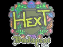 Sticker | HexT (Embroidered) | Budapest 2025