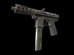 Tec-9 | Tiger Stencil (Battle-Scarred)