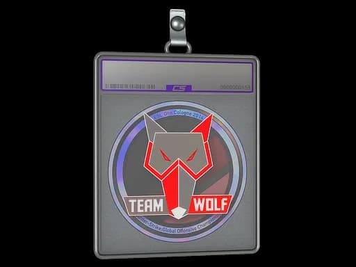 Sticker Slab | MTS GameGod Wolf (Holo) | Cologne 2014