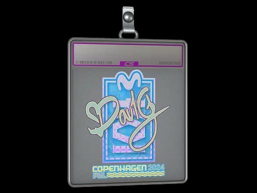 Sticker Slab | dav1g (Holo) | Copenhagen 2024