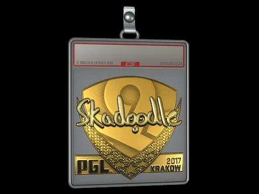 Sticker Slab | Skadoodle (Gold) | Krakow 2017