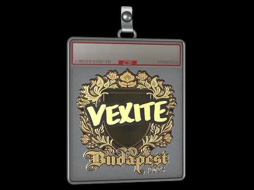 Sticker Slab | vexite (Gold) | Budapest 2025