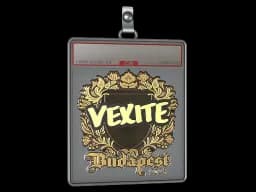 Sticker Slab | vexite (Gold) | Budapest 2025