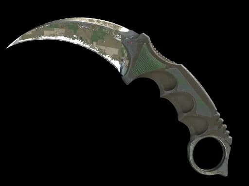 ★ StatTrak™ Karambit | Forest DDPAT (Battle-Scarred)