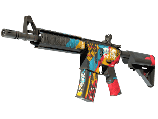 M4A4 | Cyber Security (Battle-Scarred)