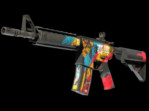 M4A4 | Cyber Security (Battle-Scarred)