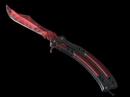 ★ StatTrak™ Butterfly Knife | Slaughter (Field-Tested)