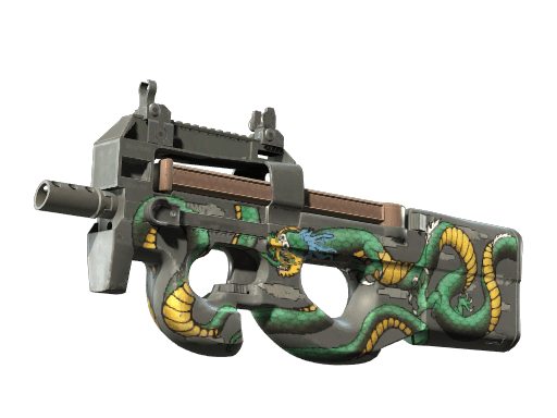 P90 | Emerald Dragon (Minimal Wear)