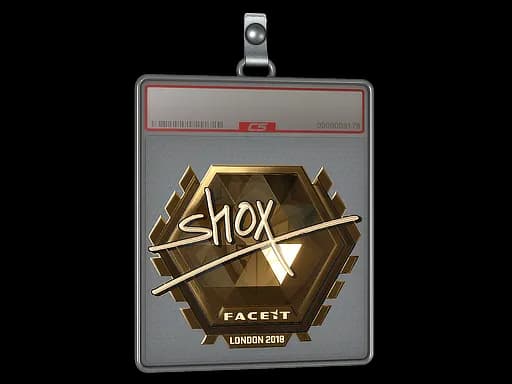 Sticker Slab | shox (Gold) | London 2018
