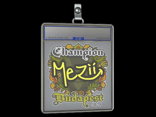 Sticker Slab | mezii (Champion) | Budapest 2025