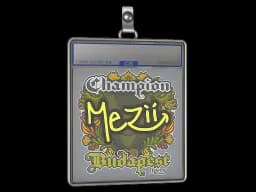 Sticker Slab | mezii (Champion) | Budapest 2025