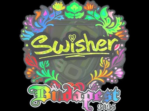 Sticker | Swisher (Holo) | Budapest 2025