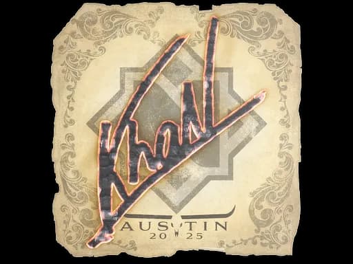 Sticker | khaN | Austin 2025