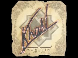 Sticker | khaN | Austin 2025