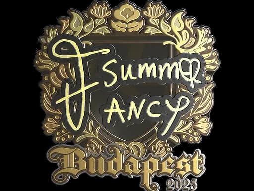 Sticker | Summer (Gold) | Budapest 2025