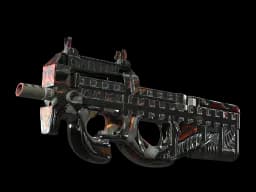 P90 | Vent Rush (Battle-Scarred)